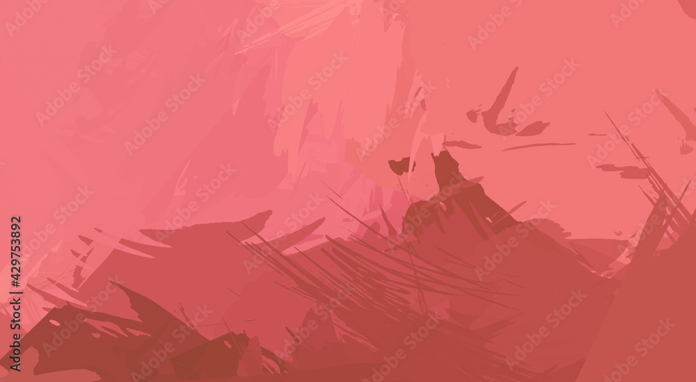 Obraz premium Brush stroked painting. Artistic vibrant and colorful wallpaper. Chaotic painting. Brushed Painted Abstract Background.