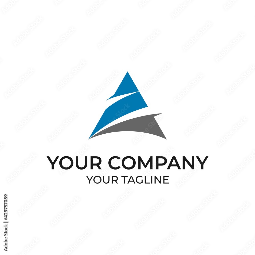 A Letter Logo vector icon illustration design A Letter Logo vector icon illustration design