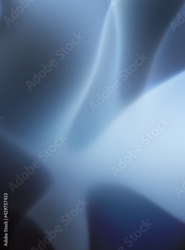 Abstract background. Fractal waves of magic energy and light motion. Colorful wallpaper template of glowing moving light shapes. © Hybrid Graphics