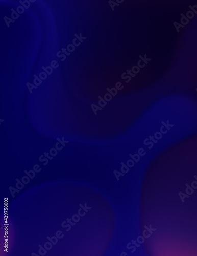 Abstract background. Fractal waves of magic energy and light motion. Colorful wallpaper template of glowing moving light shapes.