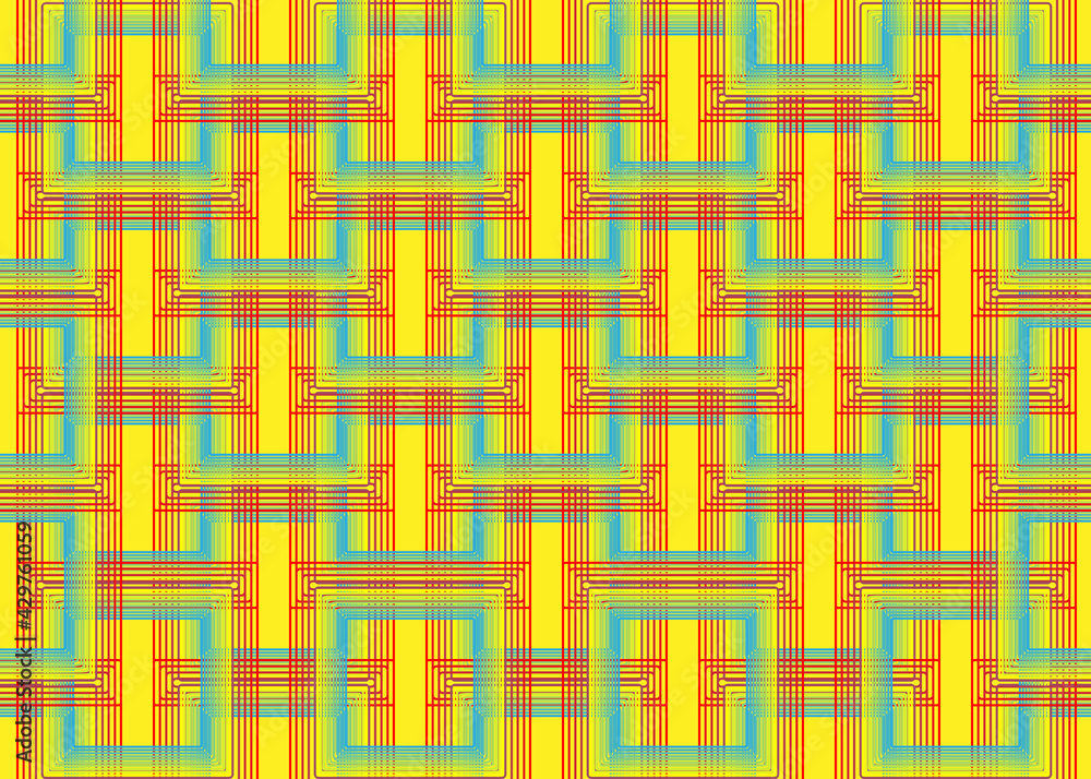 Yellow background with a linear pattern. Seamless texture. Yellow background with a linear pattern. Seamless texture.