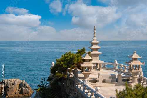 Haedong Yonggung Temple in Busan  South Korea.