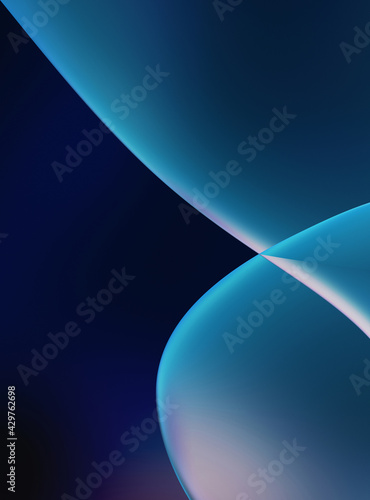 Abstract background. Fluid color gradient waves  with dynamic motion. Neon colorful abstract design of light waves. Illustration For Wallpaper  Banner  Background  Card  Book Illustration  website.