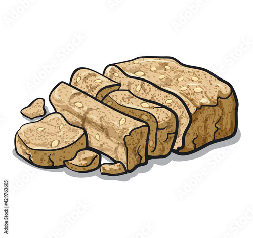 halvah broken pieces