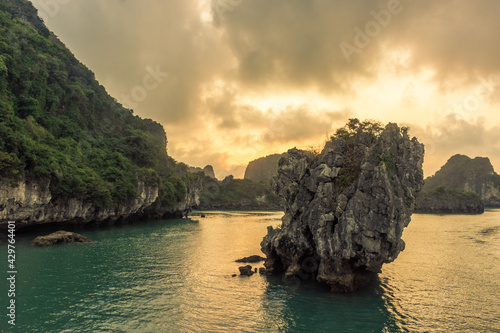 Ha Long Bay landscape  Vietnam