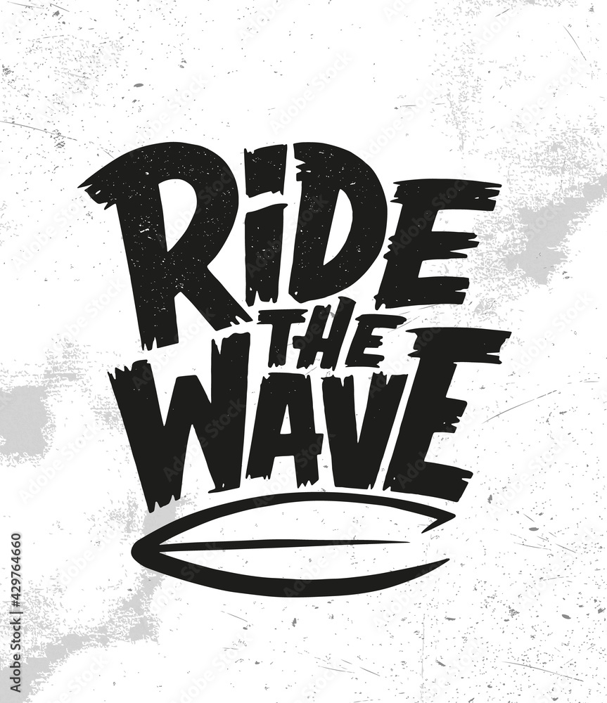 ride-the-wave-surfing-quote-graphics-logos-labels-and-badges-vector