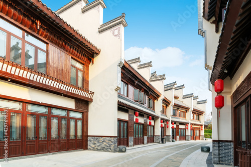 Buildings and hutongs with local characteristics, Hainan Island, China. photo