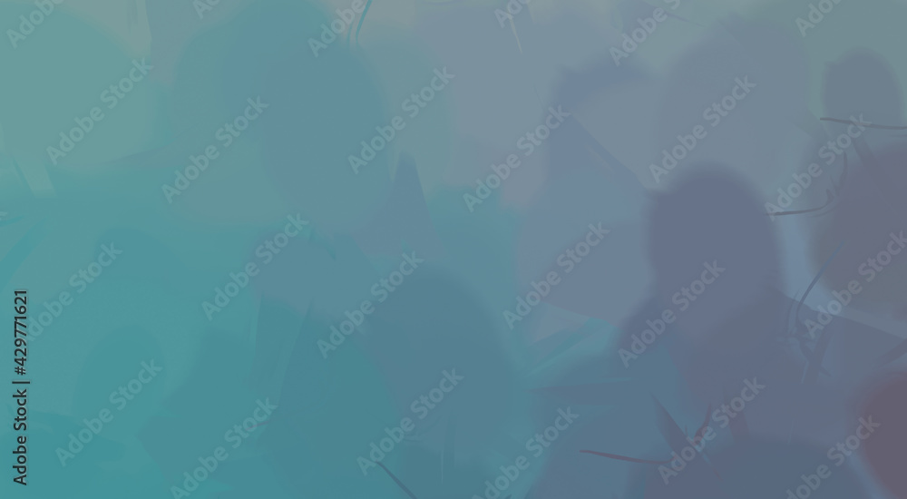Obraz premium Chaotic painting. Brushed Painted Abstract Background. Brush stroked painting. Artistic vibrant and colorful wallpaper.