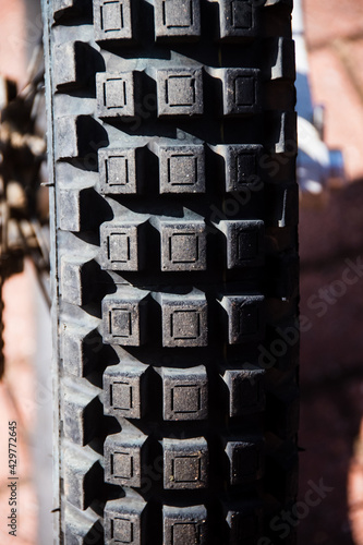 Off road rear motorcycle tyre