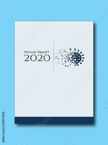 Annual report, relate, place in a favorable light, report, news