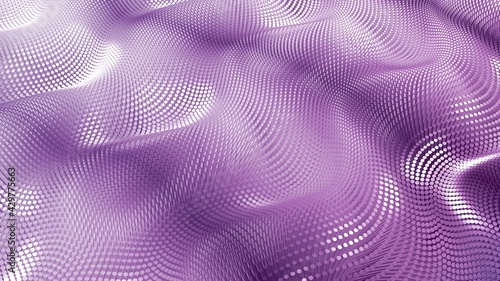 violetter Hintergrund - Welle, Schwingung