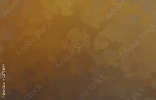 Wild Brushstrokes. Brushed Painted Abstract Background. Brush stroked painting. Strokes of paint. 2D Illustration.