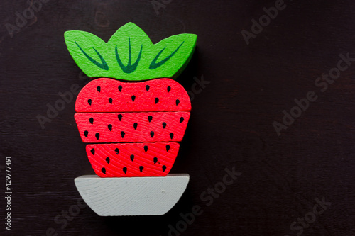 strawberry in a bowl