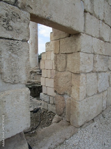 Fototapeta Naklejka Na Ścianę i Meble -  The ruins of Beit She'an