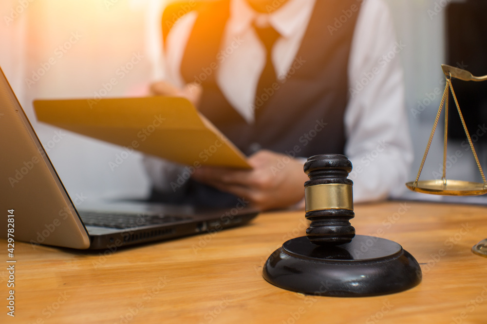 Business and lawyers discussing contrac with Justice lawyers having team Concepts of Law and Legal services Business and lawyers discussing contrac with Justice lawyers having team Concepts of Law and Legal services