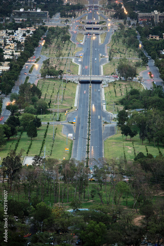 Modern Cityscape Islamabad Pakistan