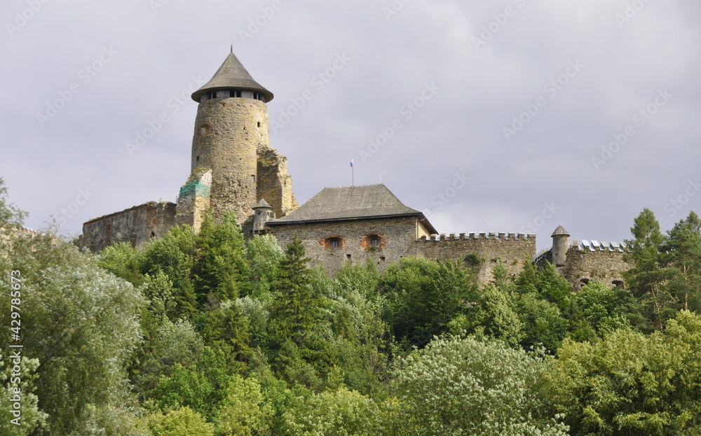 Lubovna, Stara Lubownia, Castle in Slovakia, castles in Europe, 