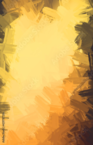 Brushed Painted Abstract Background. Brush stroked painting. Artistic vibrant and colorful wallpaper.