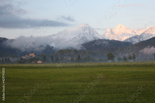 Alps in Bavaria, near Tegelberg photo