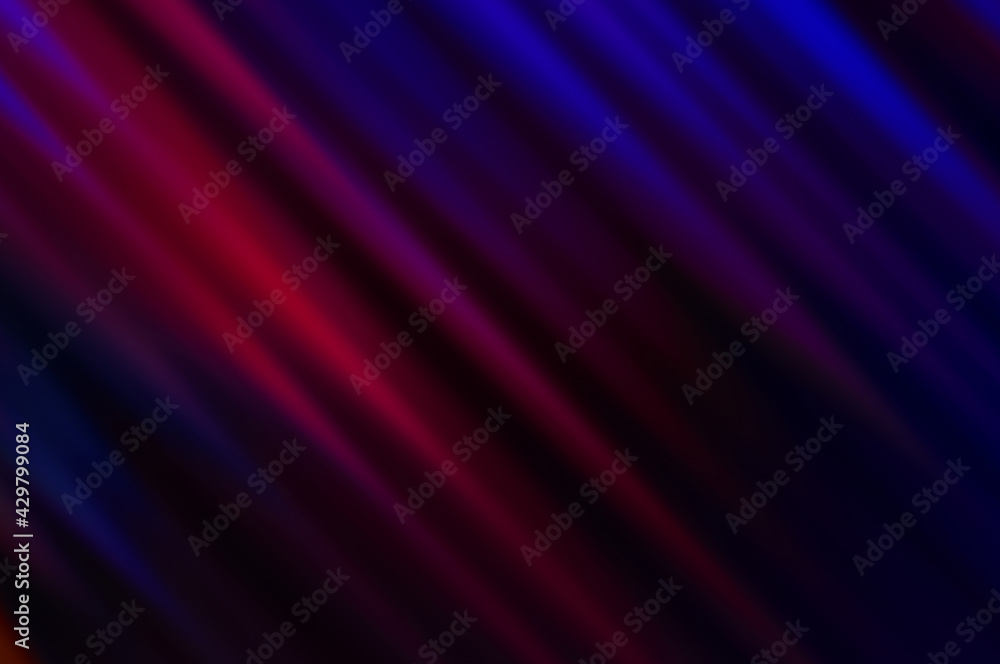 Fototapeta premium Abstract background with curved lines. Colorful illustration in abstract style with gradient. Vibrant wave pattern with striped texture.