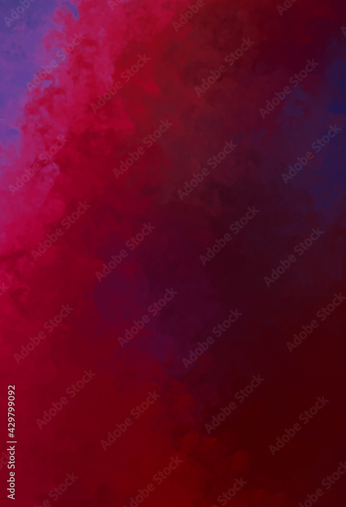 Brushed Painted Abstract Background. Brush stroked painting. Strokes of paint. 2D Illustration.