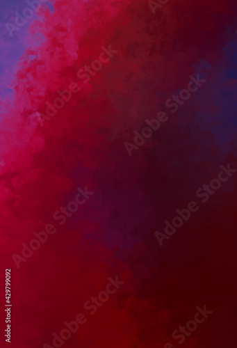 Brushed Painted Abstract Background. Brush stroked painting. Strokes of paint. 2D Illustration.