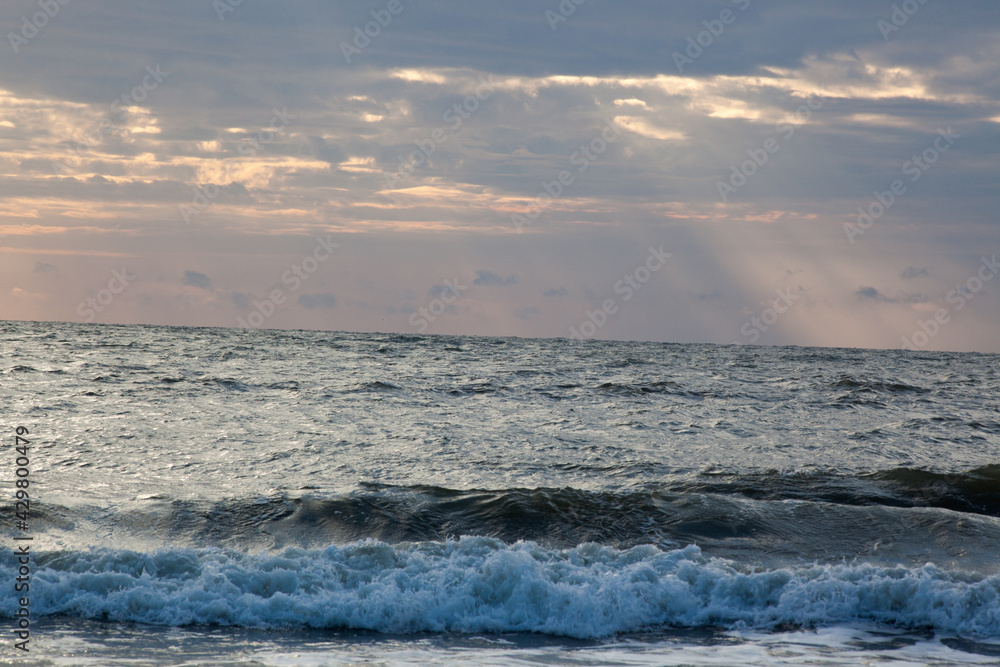 Sunrise at the ocean