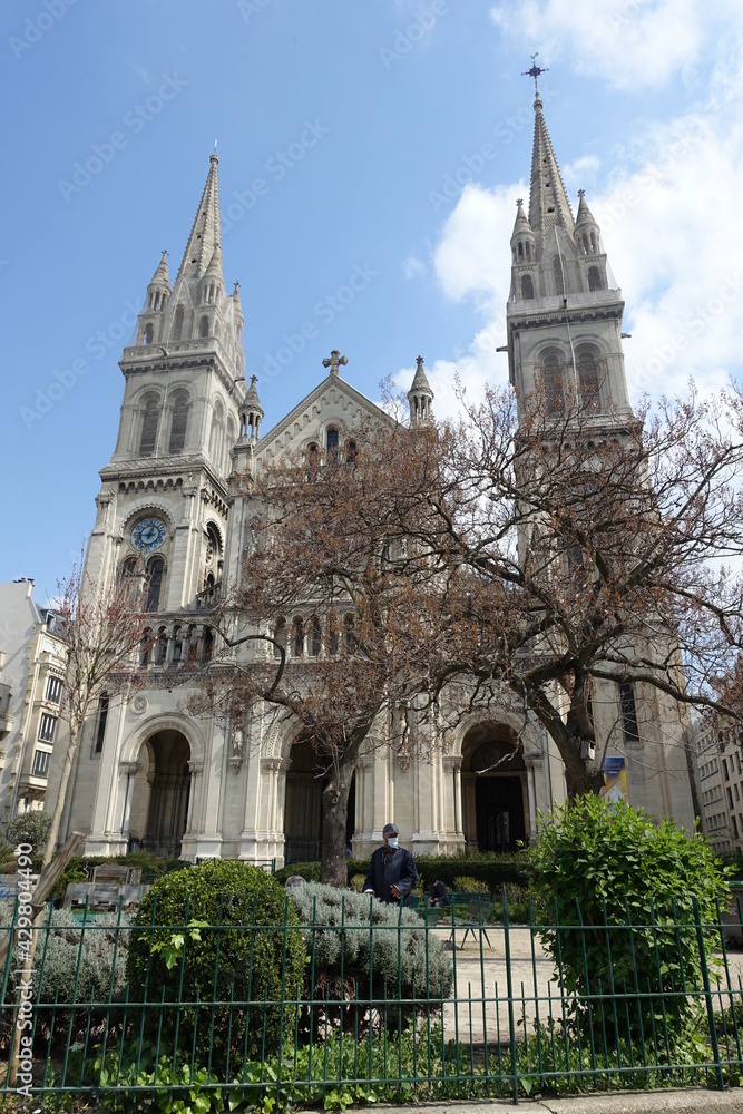 Eglise Saint-Ambroise à Paris