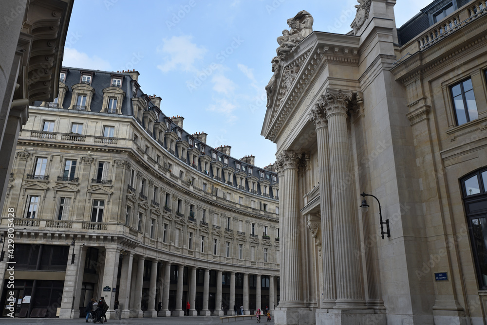 Obraz premium Bourse du commerce à Paris, France