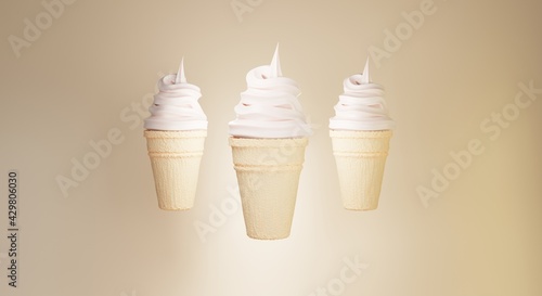 ice cream cone photo