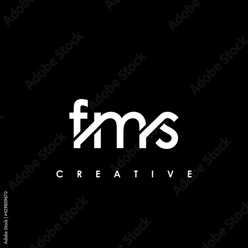FMS Letter Initial Logo Design Template Vector Illustration photo