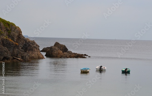 Sur les baies de la bretagne.