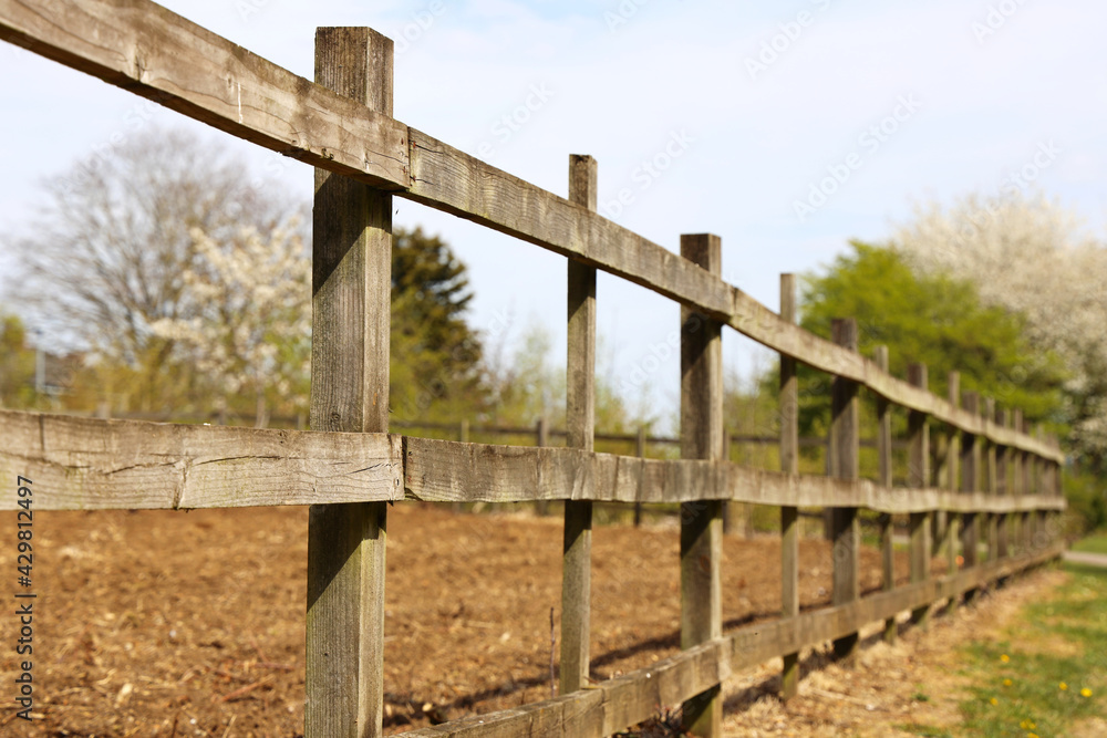 close up of a fence