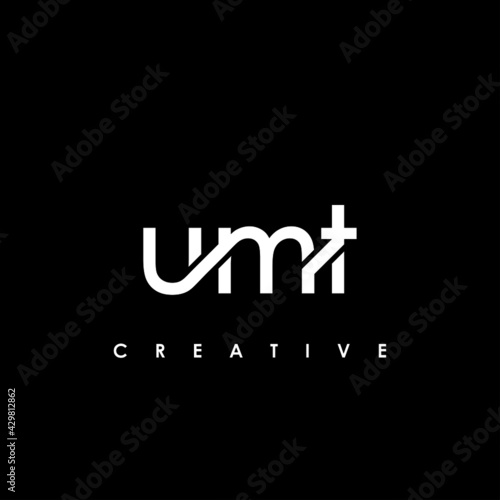 UMT Letter Initial Logo Design Template Vector Illustration photo