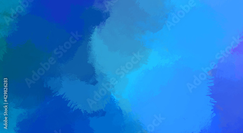 Brushed Painted Abstract Background. Brush stroked painting. Artistic vibrant and colorful wallpaper. © Hybrid Graphics