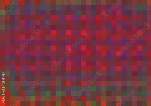 pattern, pixels, red, black, fire, colored fragments, tiles, squares, geometric, stained glass, glass, mosaic, turkish style, ethnic style, patchwork, india, texture, background for design, digital, 
