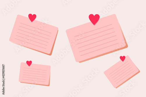 Vector Flat massage. Eps 10