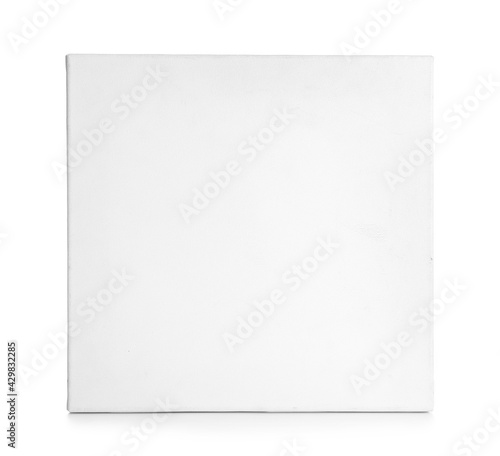 Blank poster on white background