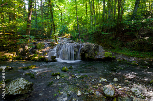 Waterfall, Cheile Nerei National Park, Caras Severin, Romania