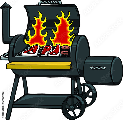 A smoker.