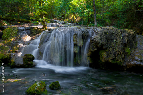 Waterfall, Cheile Nerei National Park, Caras Severin, Romania