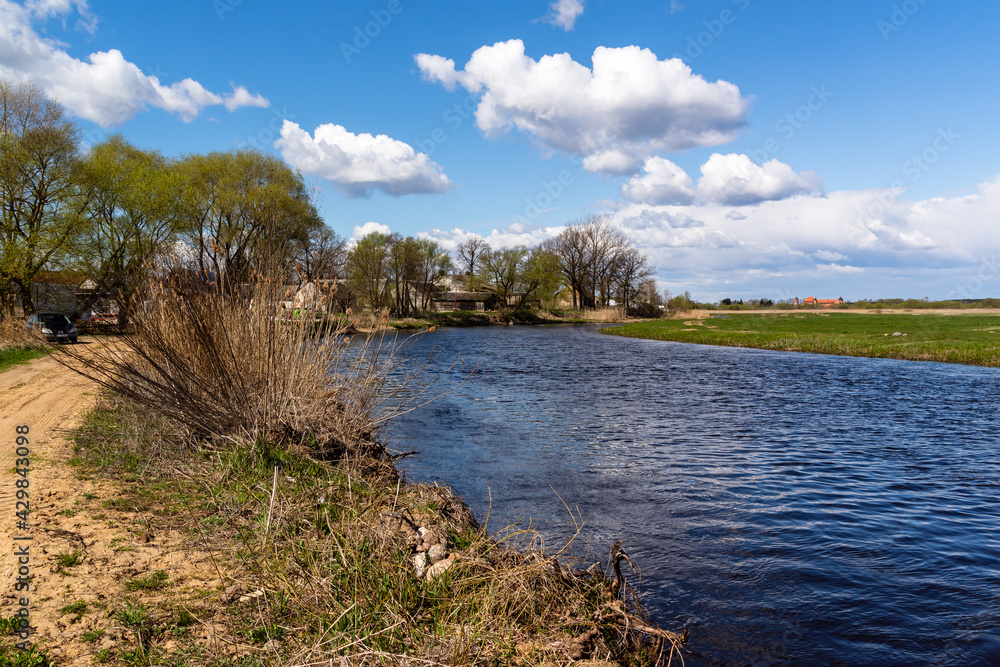 Wiosna w Dolinie Narwi, Podlasie, Polska