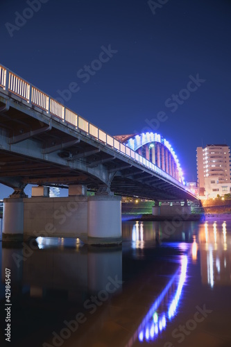 夜の橋 © 裕使 大嶽