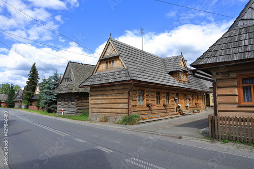 Wooden houses, Chocholow, Pohale, Poland
