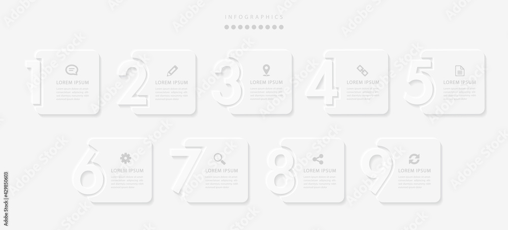 Vector Elegant Simple Refined Style Infographic Design UI template 9 vector-elegant-simple-refined-style-infographic-design-ui-template-9
