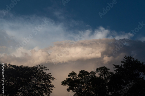 clouds in the sky