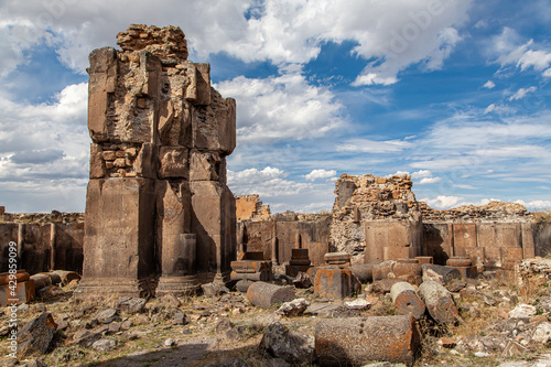 Ani Ruins of ancient city in Turkey.