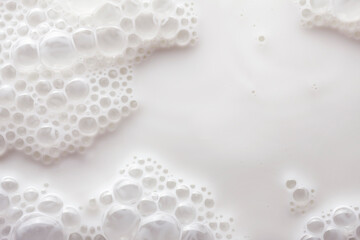 Milky cosmetic cream texture background
