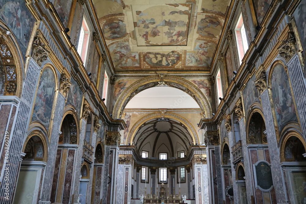 Duomo di Santa Maria Assunta in Naples, Italy