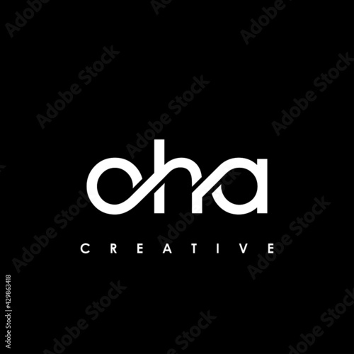 OHA Letter Initial Logo Design Template Vector Illustration